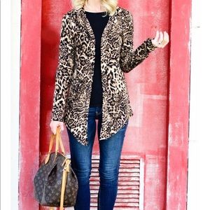 Leopard cardigan